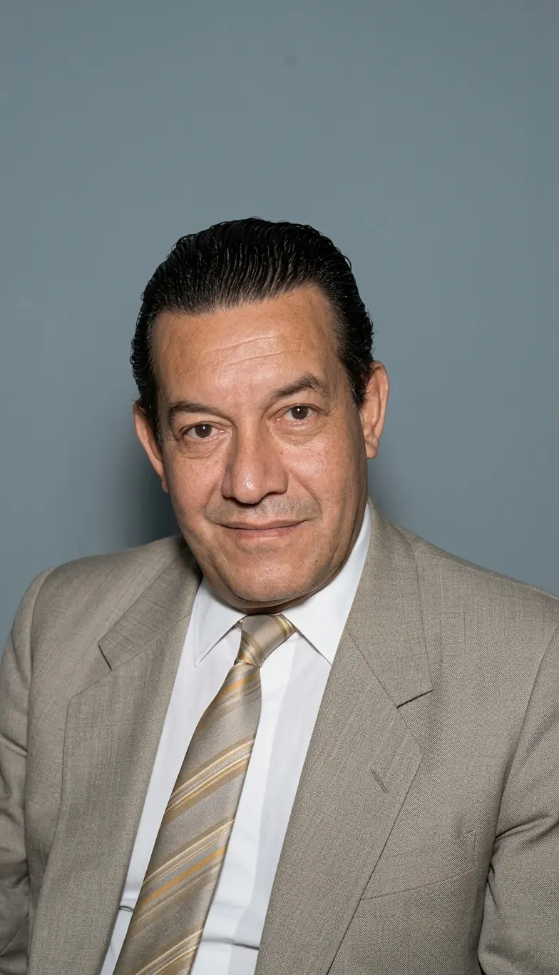 Retrato del Cr. Narciso Ramón Gallo, presidente del Consejo Profesional de Ciencias Económicas de Salta durante el período 1981 - 1983