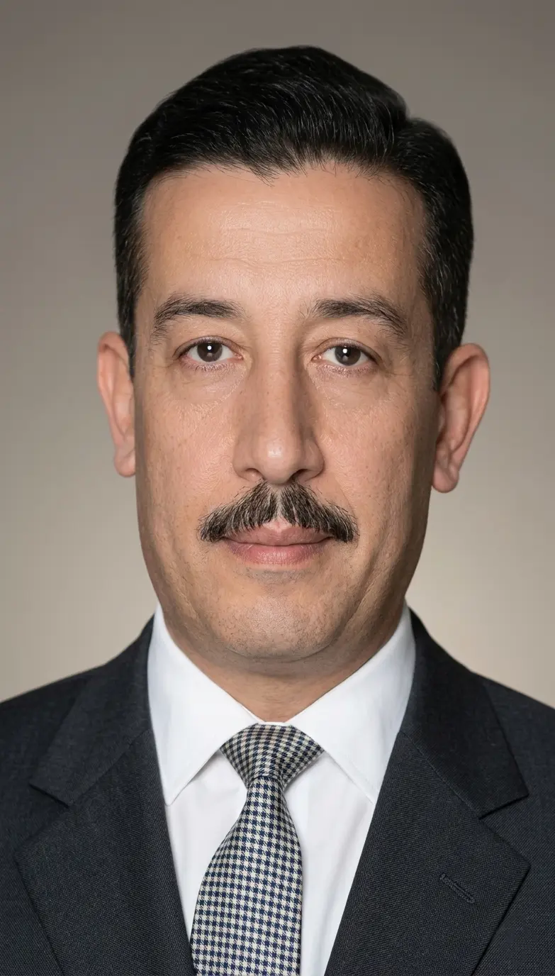 Retrato del Cr. Héctor Mendilaharzu, presidente del Consejo Profesional de Ciencias Económicas de Salta durante el período 1953 - 1955
